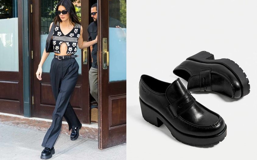 Shop Vagabond Loafers Spotted on Jenner, Hailey Bieber! Swedish Shoe Brand You Need to Know | Buyandship Philippines