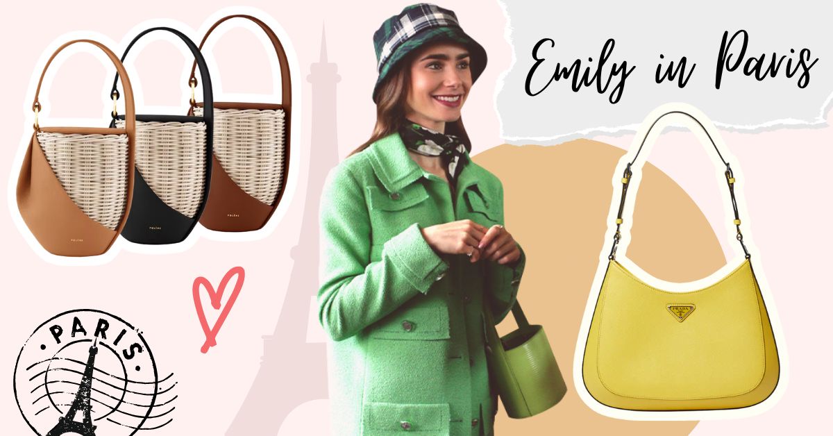 The exact bags Lily Collins wore in Emily In Paris - Her World Singapore