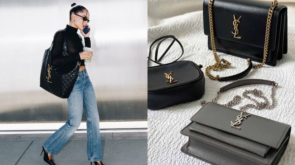 HOW I STYLE YSL BAG / 3 EASY OUTFITS WITH SAINT LAURENT MEDIUM SUNSET BAG 
