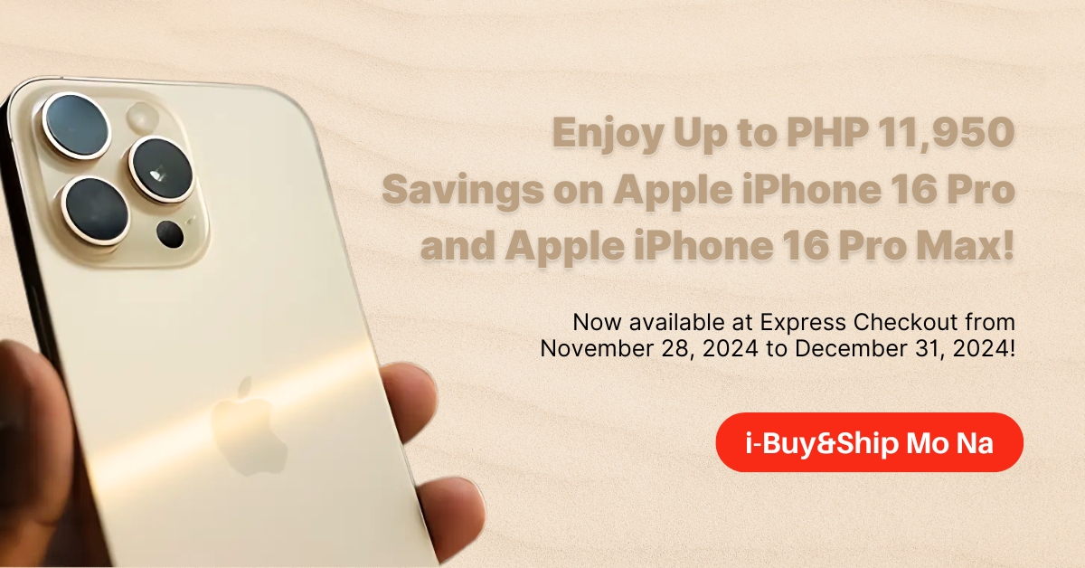 Get Up to PHP 11,950 Off on Apple iPhone 16 Pro & Pro Max Available