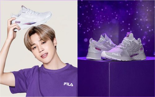 BTS x Fila Voyager Sneakers Collection Features The Members ...