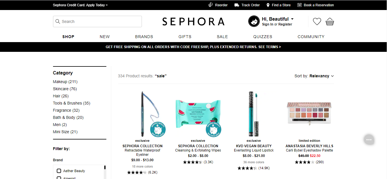 Shop From Sephora US and Ship to Philippines Buy&Ship Philippines
