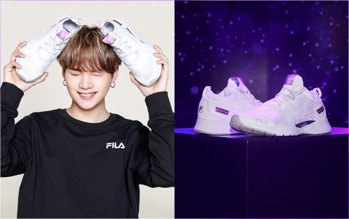 bts fila shoes