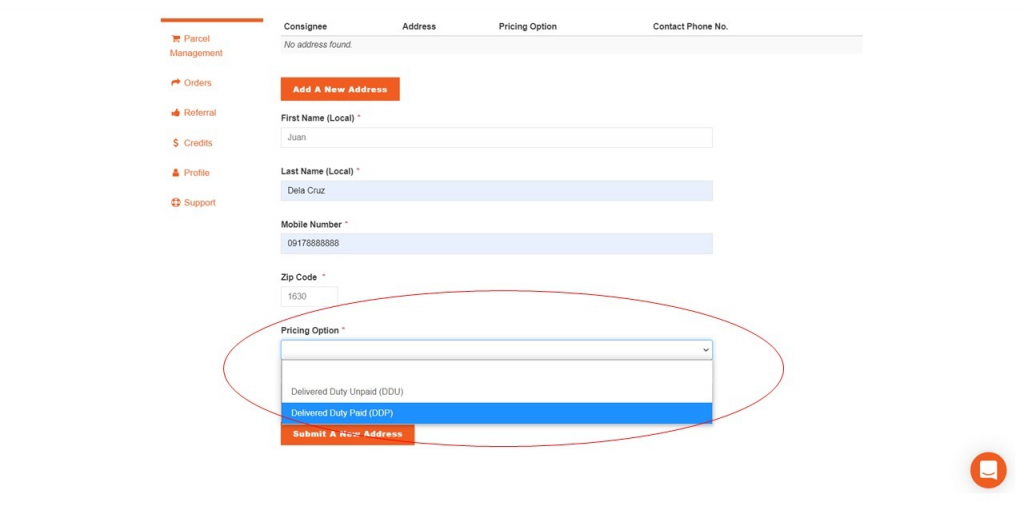 How to Add Your Delivery Addresses? Buyandship Philippines