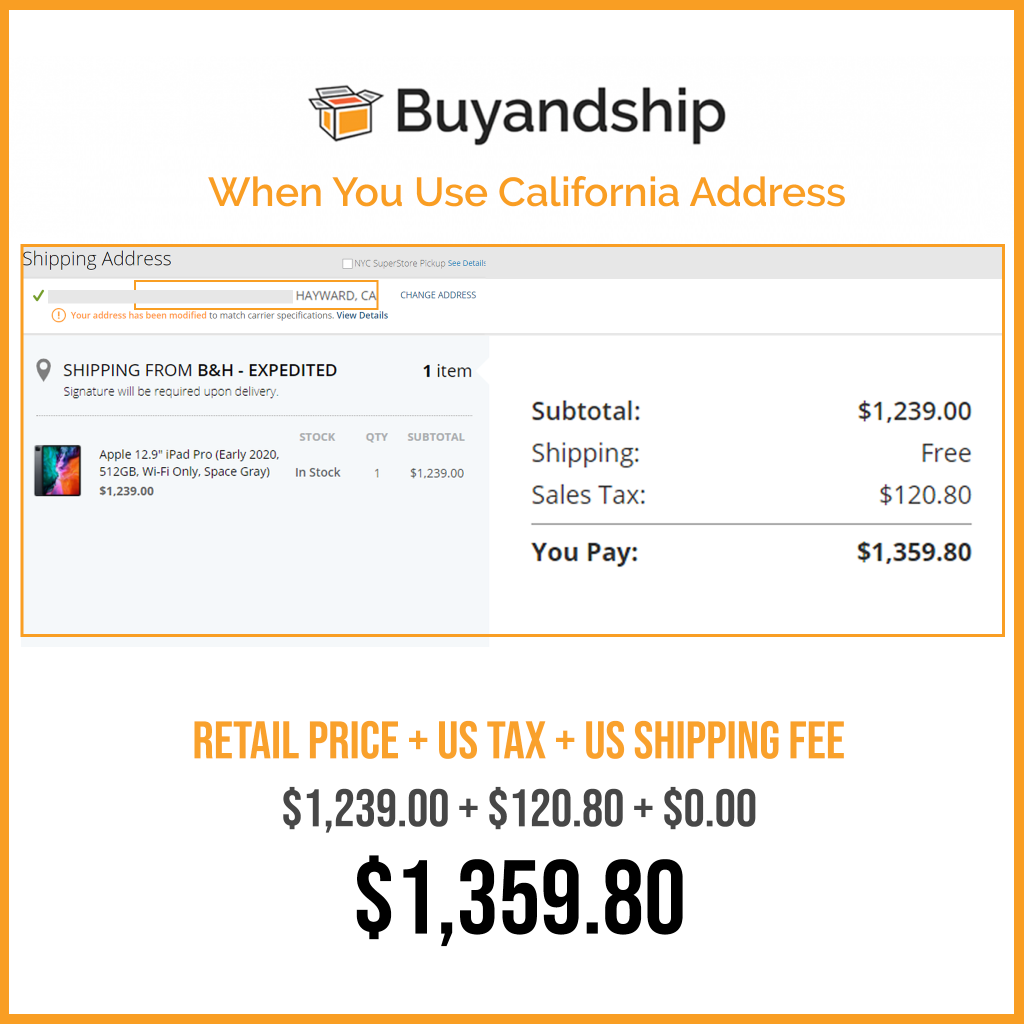 How Our “US No Sales Tax” Feature Helps You Save More Money Buy&Ship