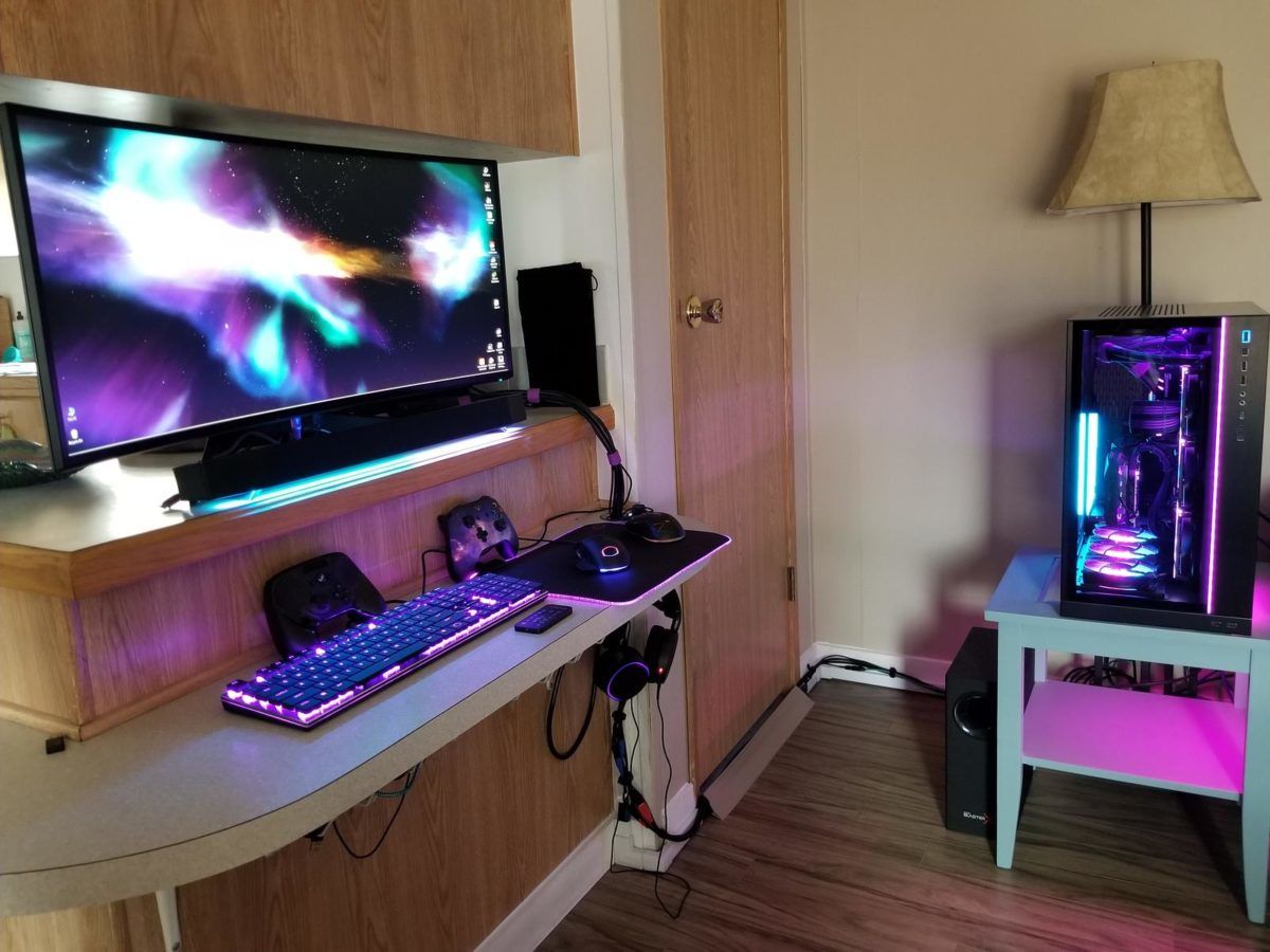Perfect How To Make My Gaming Setup Look Good in Bedroom