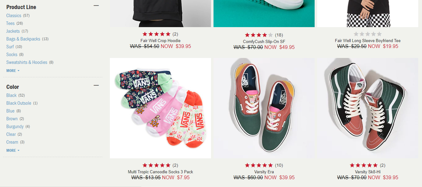 do vans ship internationally