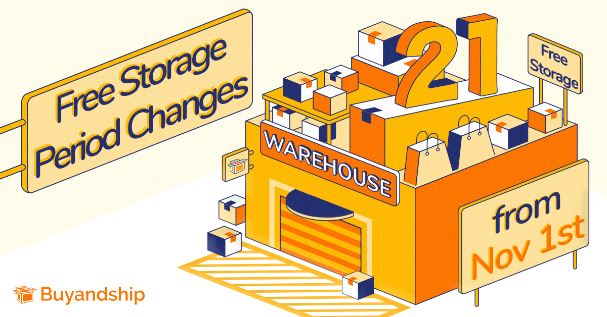 21-day free storage