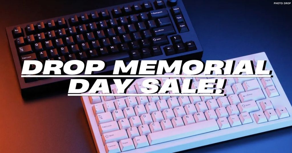 【Memorial Day Sale】Up to 60% OFF Drop Mechanical Keyboards & Audio Gears!