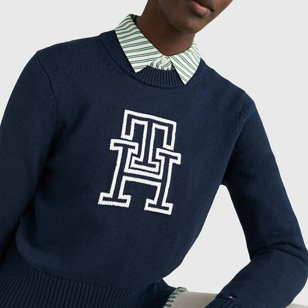 Tommy Hilfiger Monogram Crewneck Sweater