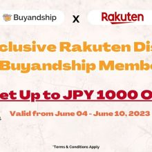 【Flash Offer】Exclusive Coupon Discount for Buyandship Members! Get Up to JPY1000 Off on Rakuten Japan!