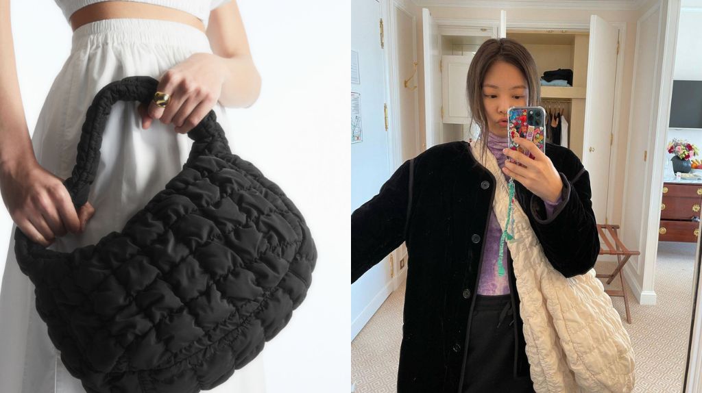 Shop COS Quilted Bag from UK & Ship to Philippines! Budget-Friendly Bag Seen On Jennie from BLACKPINK