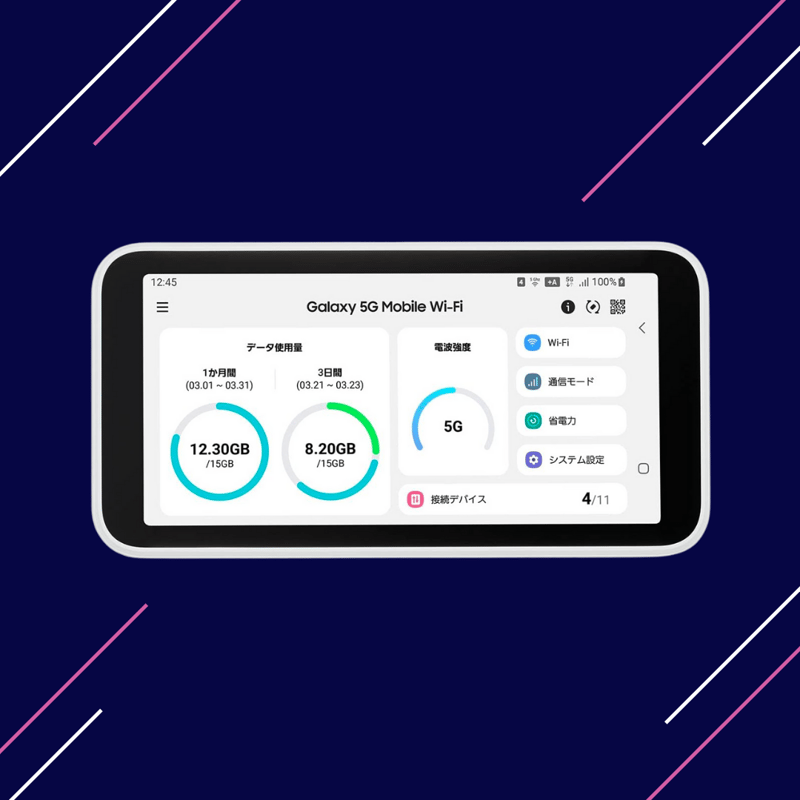 au Galaxy 5G Mobile Wi-Fi SCR01 SIM Free