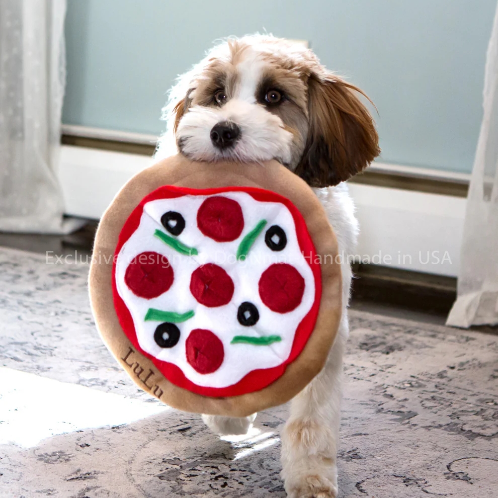 Personalized Pizza Snuffle Mat