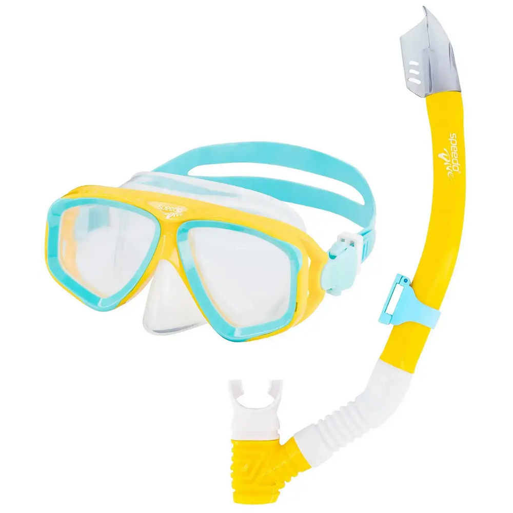 SPEEDO JR. ADVENTURE MASK/SNORKEL SET