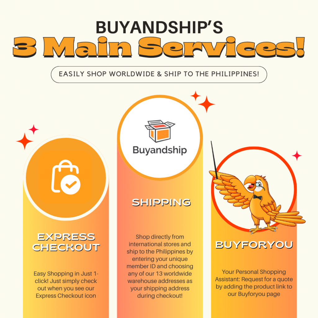 Shop and Win an Apple iPhone 15 Mechanics 1: Use Any of Buyandship's 3 Main Services