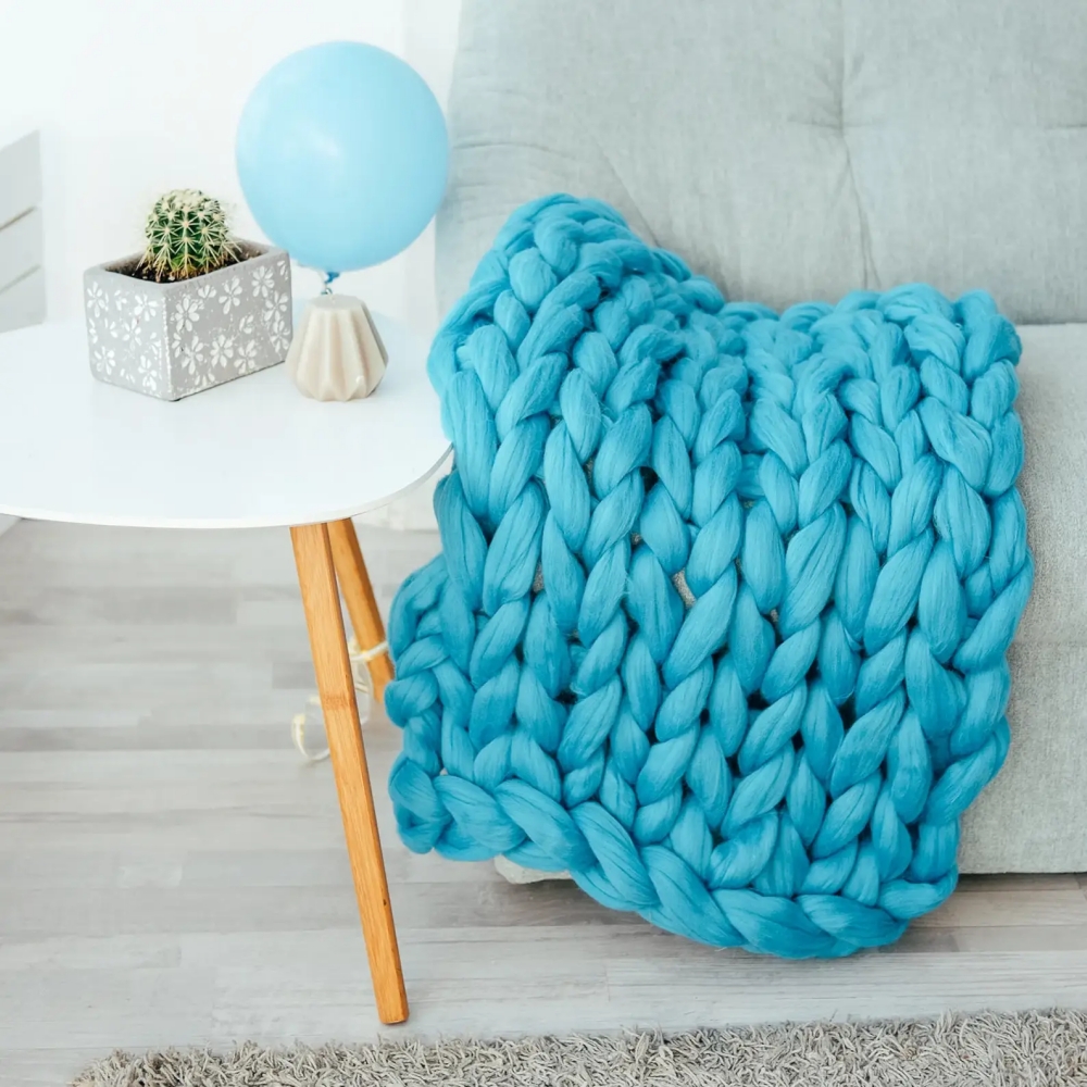 Chunky Knit blanket