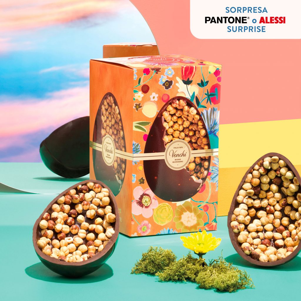 Venchi Easter Dark Chocolate & Hazelnut Egg