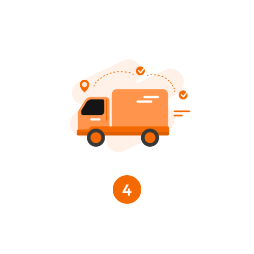 Buy&Ship Step 04: Wait for Delivery