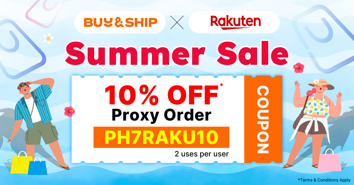 Exclusive 10% Off Rakuten Japan Proxy Buying in Philippines