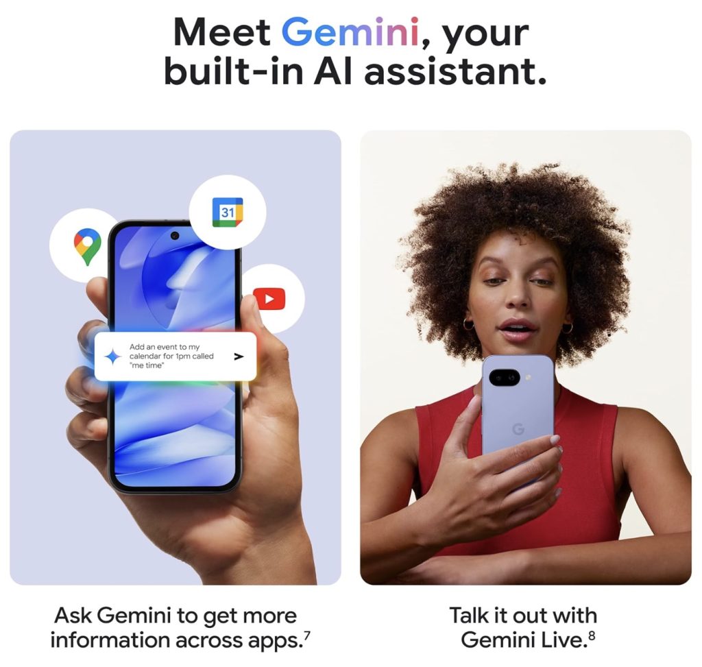 Google Pixel 9a with Gemini - Unlocked 256GB