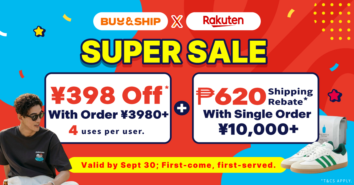 Rakuten Super Sale is Back ! Enjoy Up to ¥1,592 Off & Bonus Shipping Rebate