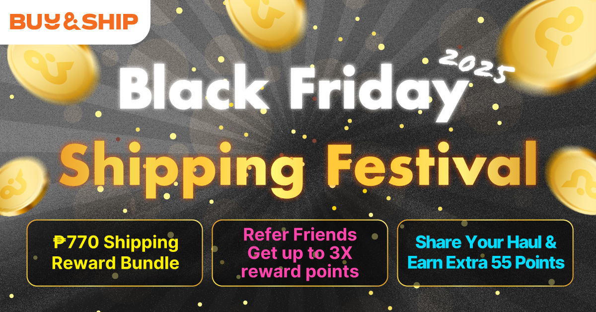 Black Friday Exclusive Shipping Rewards ! Get Your ₱770 Gift Pack