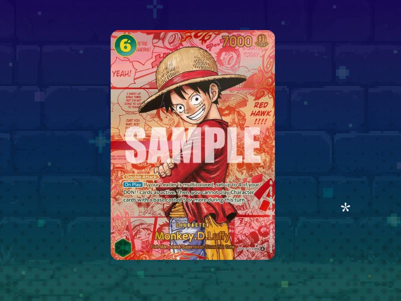 Monkey D. Luffy (118) – Red Super Alternate Art